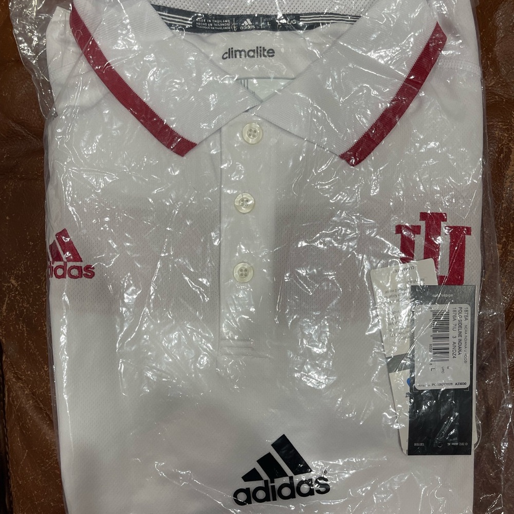 NCAA white official polo